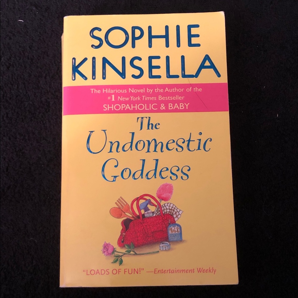 The Undomestic Goddess - Yellow Paperback Novel